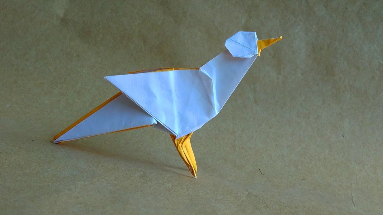 Download Origami Pigeon (with Color-Change) Tutorial (Hadi Tahir ...