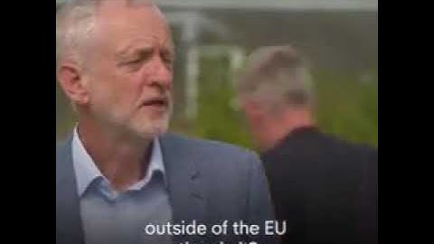 What is bridging in media training? Corbyn bridging badly in TV interview