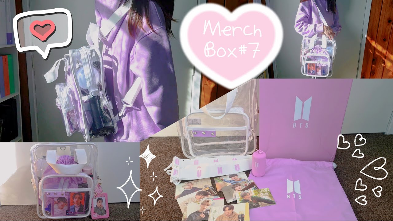 BTS Merch Box #7 Unboxing + What can fit?