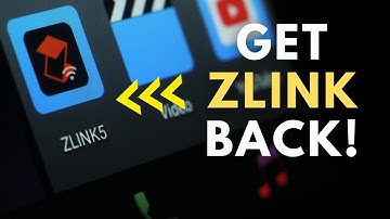 How to Restore Deleted ZLINK App?