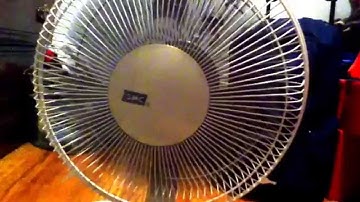 10" SMC desk fan model TR12 from June of 2000