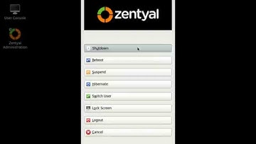 Zentyal 4.1 - Boot and Desktop
