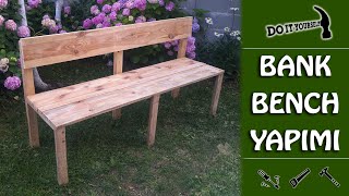 Paletten Bank Yapımı Wooden Outdoor Sofa Diy 