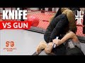 UFC Fighter w/ Knife vs Gun Fighter