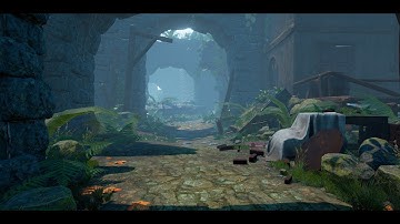 Uncharted 4 inspired Environment 3ds max Unreal Engine tutorial part - 2