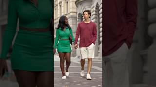 We ate this trend! #couple #couplegoals #interracialcouple #trueclassic