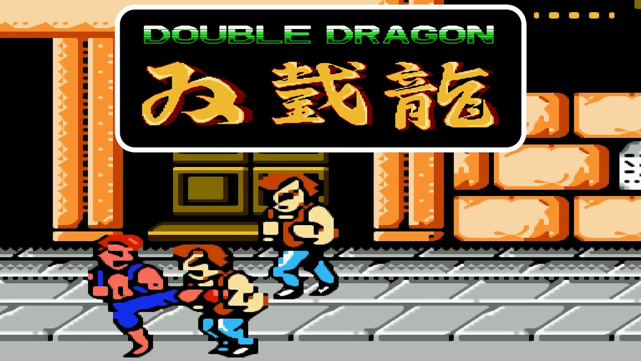 Double Dragon (NES 1988) | Full Game | No Commentary