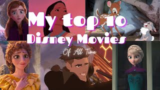 My Top 10 Disney Movies