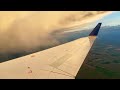 Awesome Dusk Thunderheads – DEN Takeoff – United Express – Bombardier CRJ-200 – N464SW – SCS Ep. 513