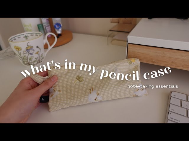 What's in my pencil case 2022  back to school 📝 