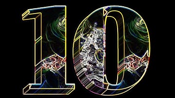 Countdown Timer 10 to 0 with animation and sound effect #neontimer #3dtimer #countdowntimer