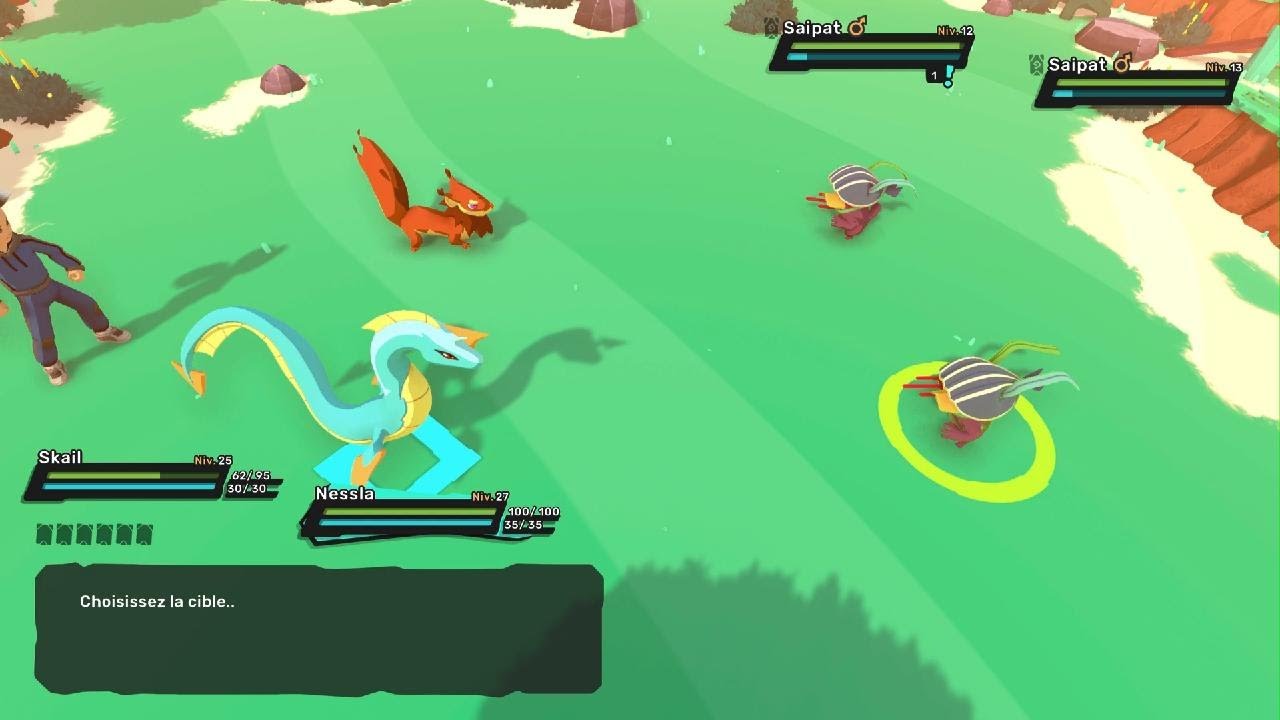 Temtem combat en farm YouTube