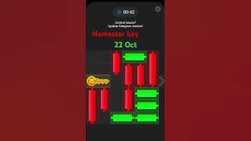 22 October Mini Game Key 100% Solved | Hamster Kombat Puzzle For Today 🥰 #games #shorts #viralshort