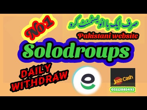 How to create account Solodrops earning website|| Online earning website 