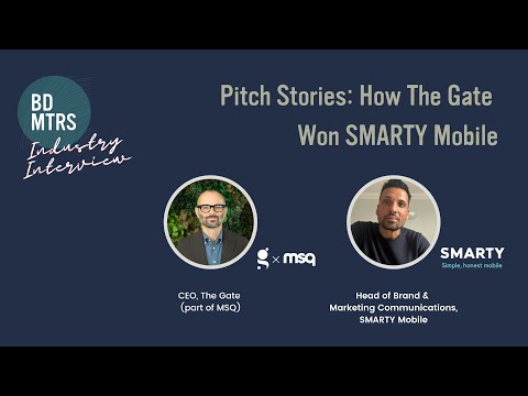 BD Matters Industry Interview - Pitch Stories: How The Gate Won SMARTY Mobile