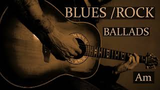 Blues Rock Ballads Backing Track || Am ||