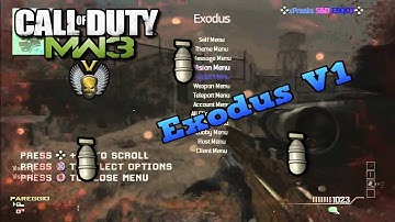COD Mw3/1.24 Exodus V1 SPRX Menu w/Download PS3