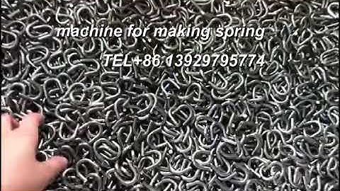 machine for making springs, hinge spring making machine,hinge manufacturing machinery