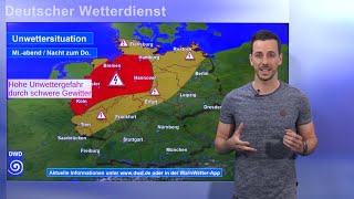 02.07.2025 Unwetterinformation - Deutscher Wetterdienst (DWD)