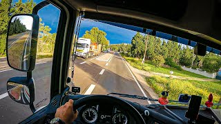 شاهد كيف يستعد سائق شاحنة للعمل والاكل في الشاحنة كانه في المنزل Camping Truck