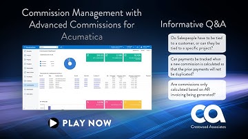 Transform Your Commission Management with Advanced Commissions for Acumatica