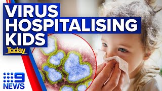 Hospitalisation of kids on rise amid unprecedented flu spike | 9 News Australia