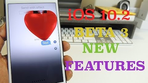 iOS 10.2 Beta 3 New Features & What Was Removed