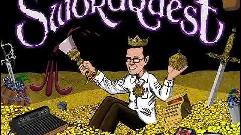 SwordQuest Atari 2600  -  Nerd on MyGameBox - Ultimate Retro Game Review