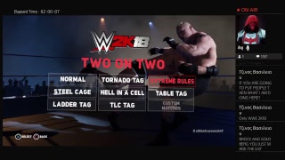 My Live Stream (WWE 2K18 PS4) Going into Extreme Rules!!!! About to hit 30 subs!! screenshot 1