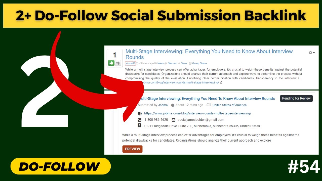 2+🔥 Social Bookmarking Sites Submit Your Website Link | Instant Approved Do Follow Backlinks | 2024