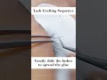Eyelash grafting sequence: #lashes #lashify #lashset #lashextensions #beauty #eyelashes #makeup