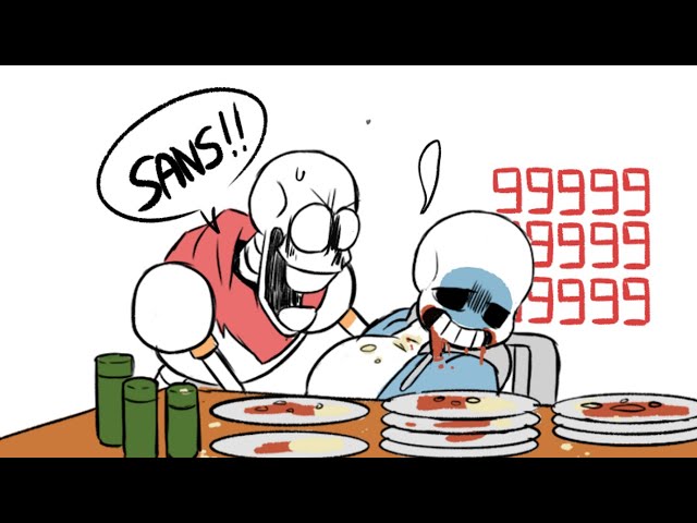 Sans - Try Not To Laugh Challenge Part 57【 Undertale Comic Dub Compilation 】 class=