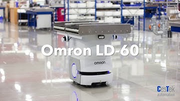 Omron LD 60 handling transport and delivery of components.