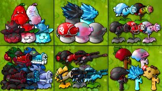 PVZ 1 Fusion 3.0 Challenge - All Team Family Plants Fusion vs. Obsidian Gargantuar - Who Will Win?