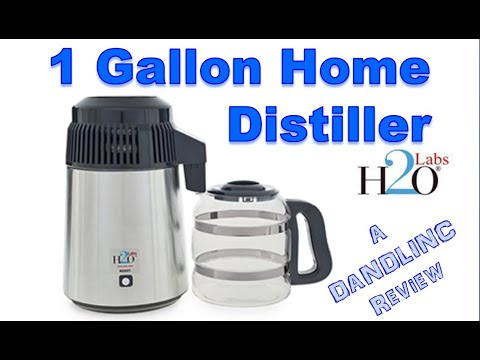 DIY Distilled Water:  H2O Labs Distiller Model 300 Unboxing & Use