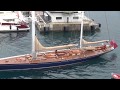 Alejandra Yacht Entering Monte Carlo Harbour