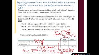 ADMN 502   Chapter 10   Part 4 Premium Bonds