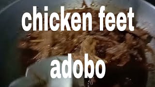 chicken feet adobo sa tomato request ne mises