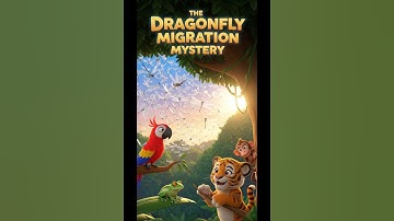 The Dragonfly Migration Mystery  Planet of Stories TV  🌍✨ #dragonfly #migration