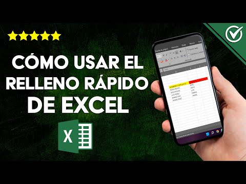 ¿Cómo usar correctamente el relleno rápido de EXCEL? - Guía con imágenes