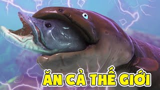 Lươn Điện Chúa Ăn Cả Đại Dương Chỉ Để TIẾN HÓA | Feed And Grow Fish #1
