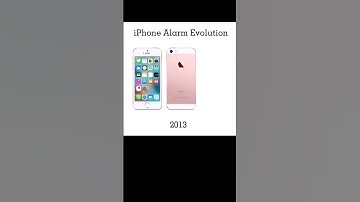 iPhone Alarm Evolution