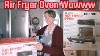 Cosori Air Fryer Oven 12L. Unboxing Review/How to Cook a Chicken Demo