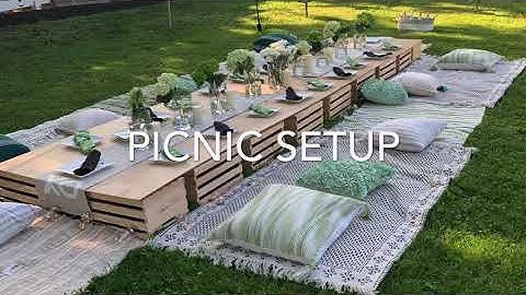 Picnic Setup DIY