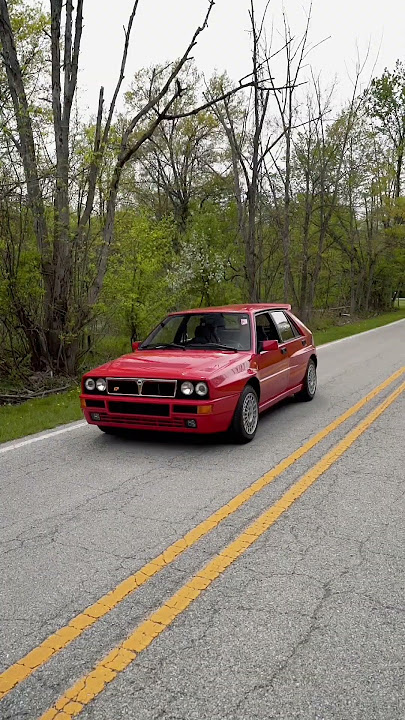 Lancia Delta Integrale Evo 1: Start-up and Driving