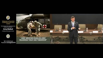 AUSA Medical Hot Topic 2016 - Patrick J. Murphy - Under Secretary of the Army
