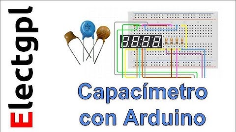 Capacimetro con Arduino y Display