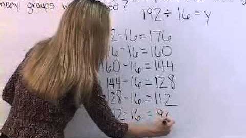 Successive Subtraction