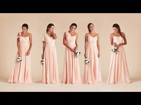 How To Tie Convertible Bridesmaid Dress | Birdy Grey