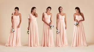 How To Tie Convertible Bridesmaid Dress | Birdy Grey